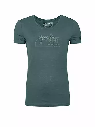 ORTOVOX | Maglietta funzionale da donna 150 COOL Vintage | petrol